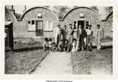 Kamp Oude Zeug met Nissenwoningen, foto: MHM F93_1114